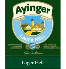 Birra - Ayinger Lager Hell...